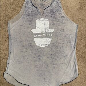 Grayson Threads Gray 'Good Vibes' Muscle Tee